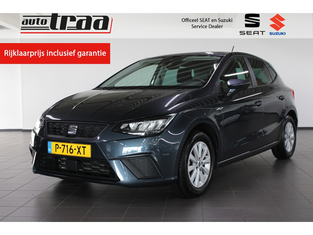 SEAT Ibiza - 1.0 EcoTSI Style Business Intense Navigatie / Stoelverw. / Climate control / - AutoWereld.nl