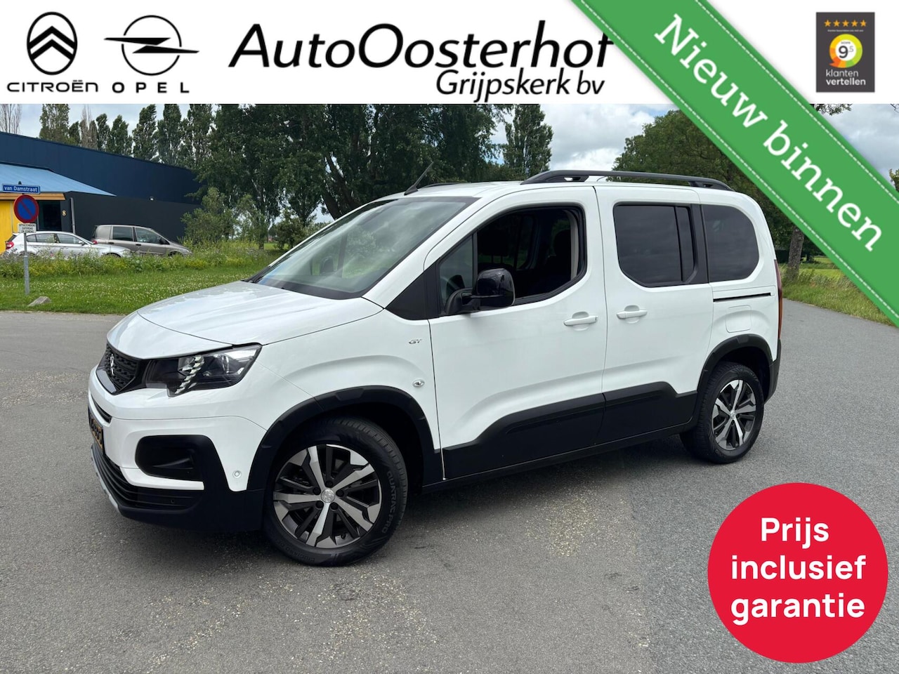 Peugeot Rifter - 130pk GT-Line Automaat STAAT RIJKLAAR - AutoWereld.nl