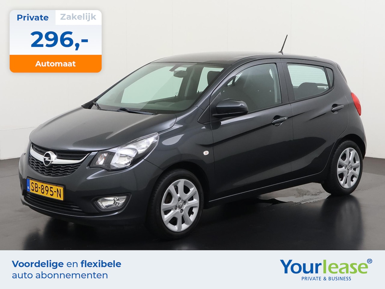 Opel Karl - 1.0 ecoFLEX Edition Automaat | All-in 296,- Private Lease | Direct uit voorraad - AutoWereld.nl