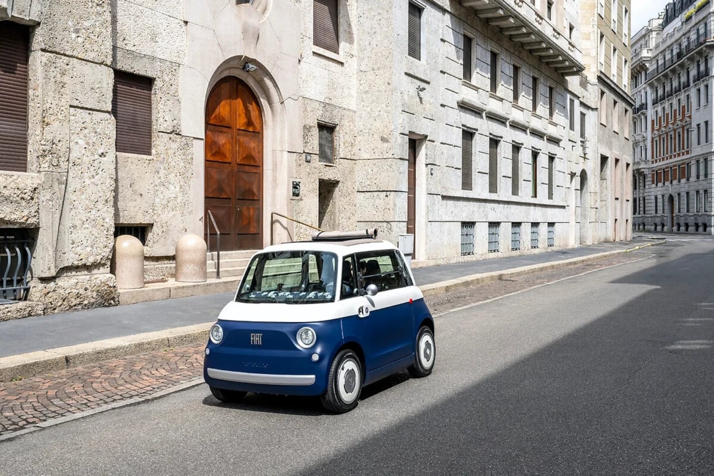 Fiat Topolino - Vilebrequin Collectors Edition | Buitenspiegels in afwijkende kleur | Chroom delen exterie - AutoWereld.nl