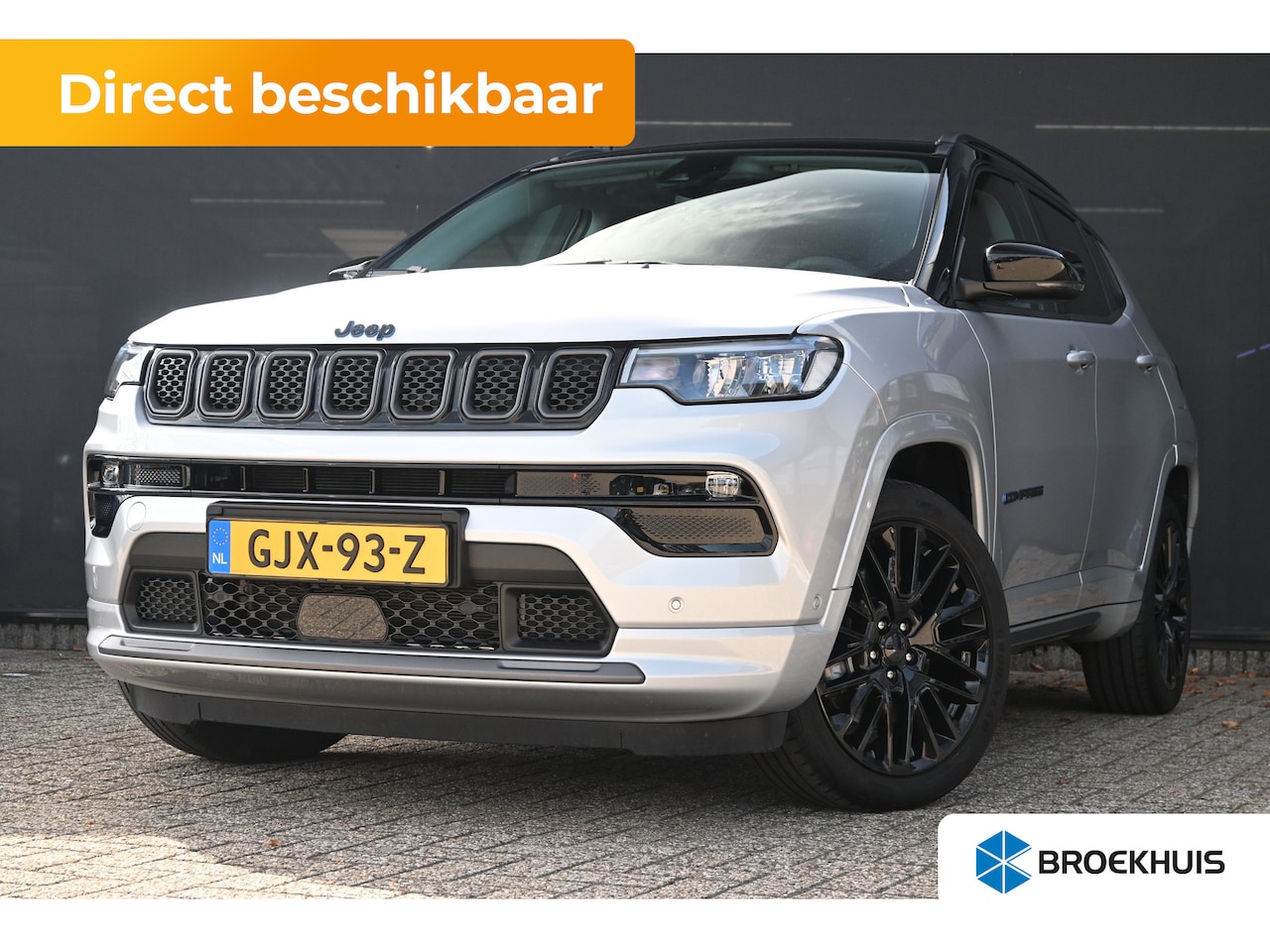 Jeep Compass - 4xe 240 Plug-in Hybrid Electric S | Adaptive Cruise control | Elektr. Stoelen | Airco | Ac - AutoWereld.nl