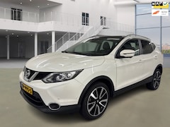 Nissan Qashqai - 1.2 Tekna|AUT|XENON|PANO|NAVI|STOELVERW|LEDER|ELEKSTOEL|360•|PDC|