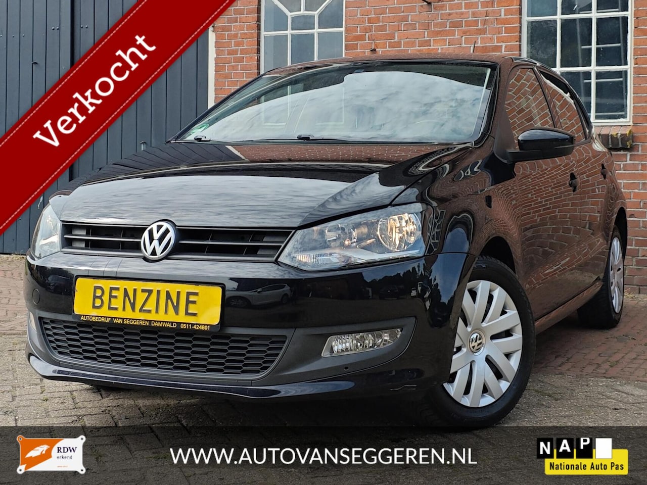 Volkswagen Polo - 1.2 Team - Gar. / Cruise / Clima / Stoelv. - AutoWereld.nl