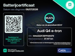 Audi Q4 e-tron - 40 Advanced edition 77 kWh Navigatie | Climate Control | Cruise Control | Camera | 96% SoH