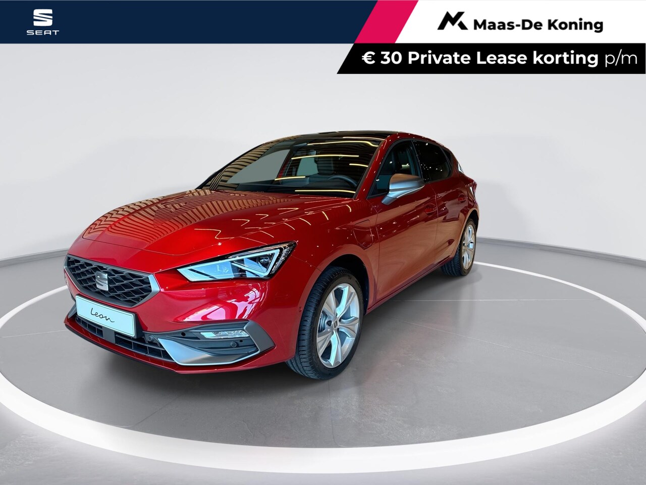 SEAT Leon - FR Business 1.5 TSI eHybrid 150 kW / 204 PK Hatchb 6 versn. DSG | Panoramadak | matrix led - AutoWereld.nl
