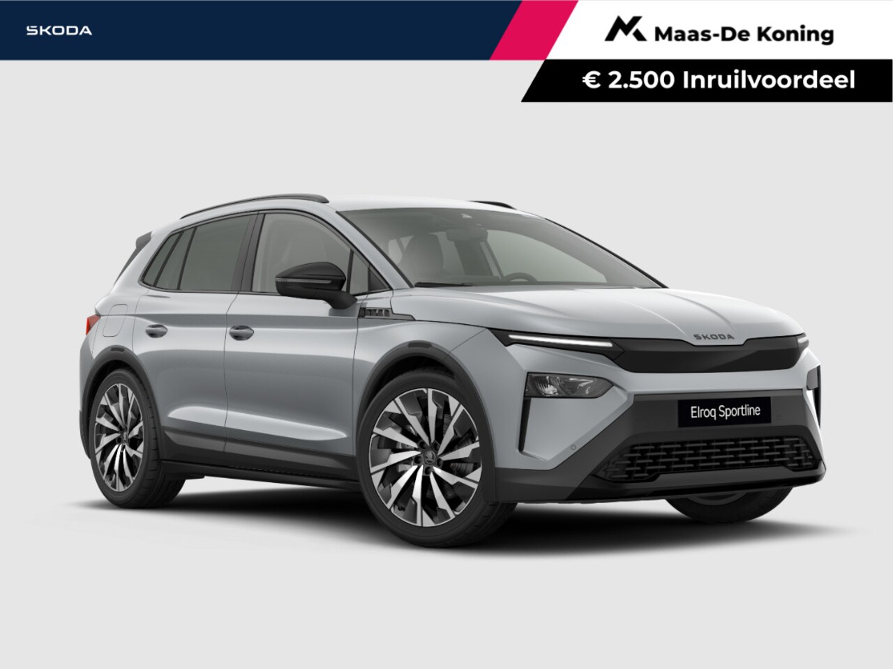 Skoda Elroq - Sportline 85 | 21'' velgen | trekhaak wegklapbaar | 2500,- inruilvoordeel!! - AutoWereld.nl