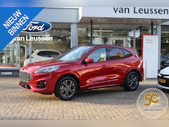 Ford Kuga - 2.5 PHEV ST-LINE-X PANO DODEHOEK DETECTIE EL-A.KLEP NAVI DAB CLIMA EL-STOEL PARK.SENSOREN
