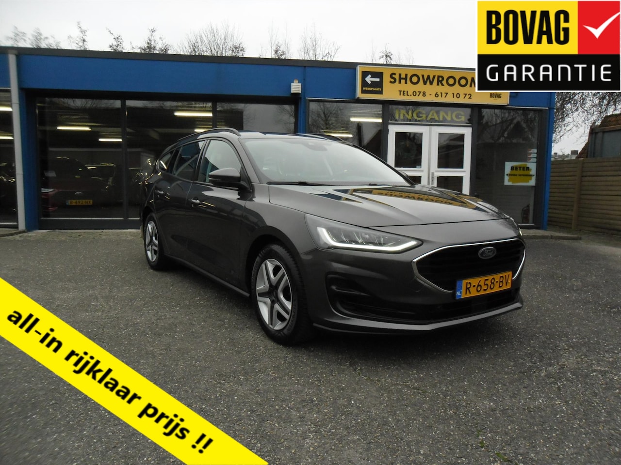 Ford Focus Wagon - ECOBOOST CONNECTED NIEUW MODEL NAV AIRCO PDC XENON RIJKLAARPRIJS - AutoWereld.nl