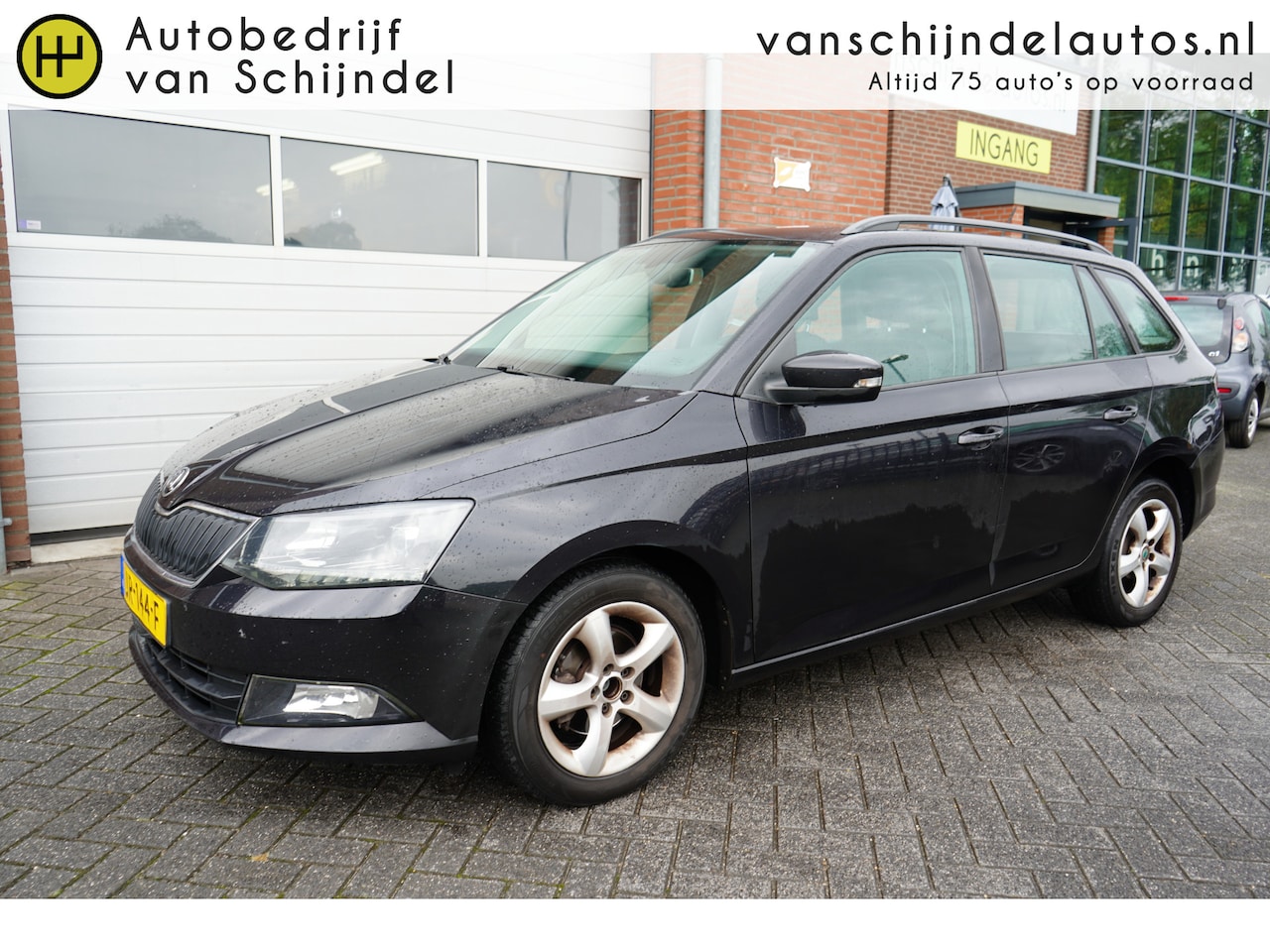 Skoda Fabia Combi - 1.4 TDI EDITION LUXE AUG 2015 NAVIGATIE ECC AIRCO CRUISECONTROL TREKHAAK PARKEERSENSOREN L - AutoWereld.nl