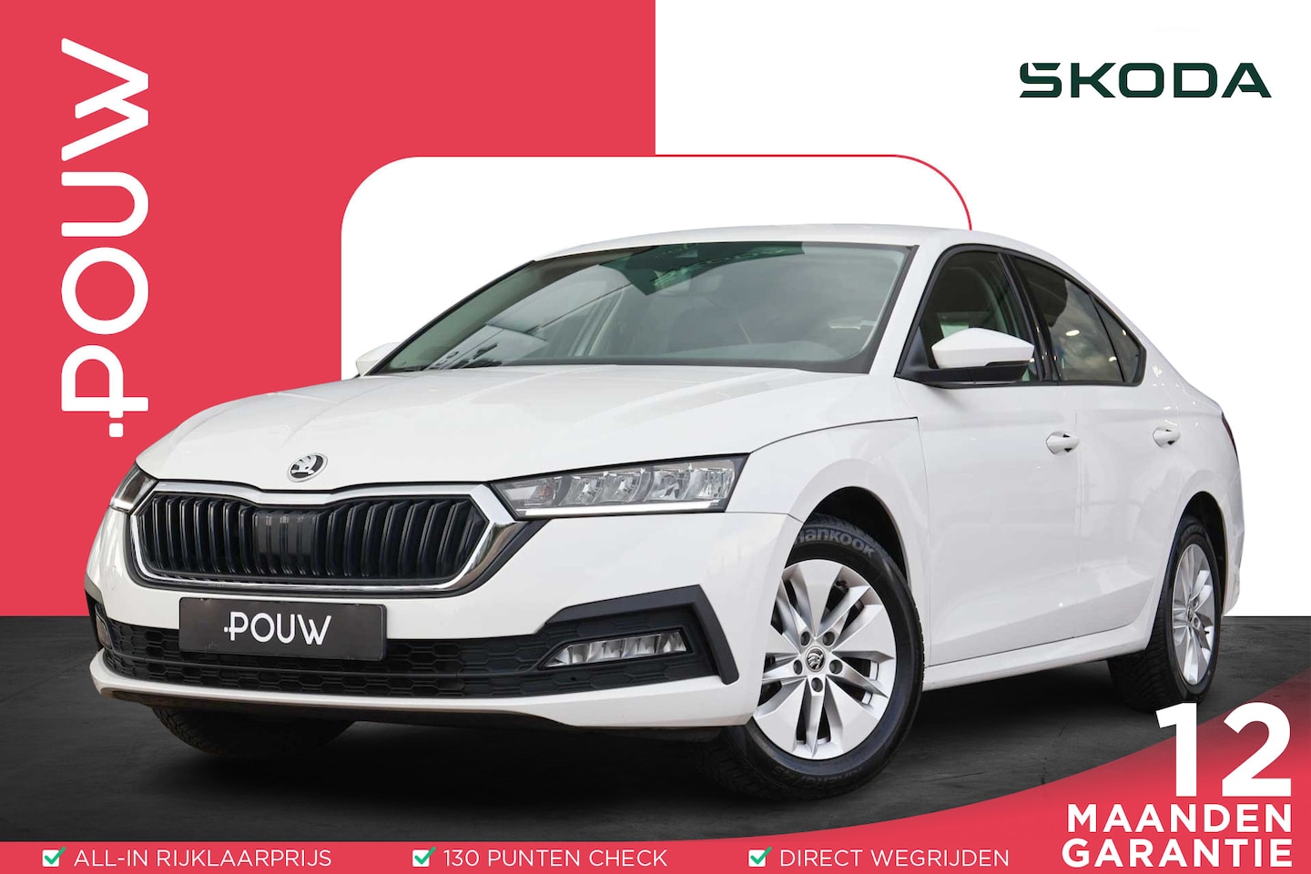 Skoda Octavia - 1.0 TSI 110pk Ambition | PDC | Navigatie | Carplay | Cruise Control - AutoWereld.nl