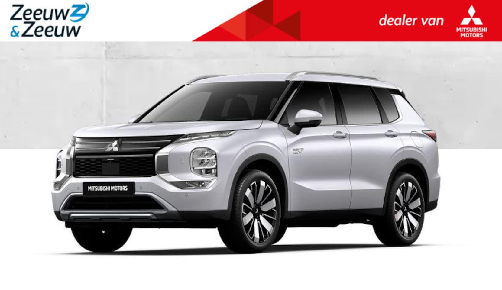 Mitsubishi Outlander - 2.4 PHEV Limited Edition White Diamond | Zeer Complete uitvoering| 8 jaar garantie| Snel l - AutoWereld.nl