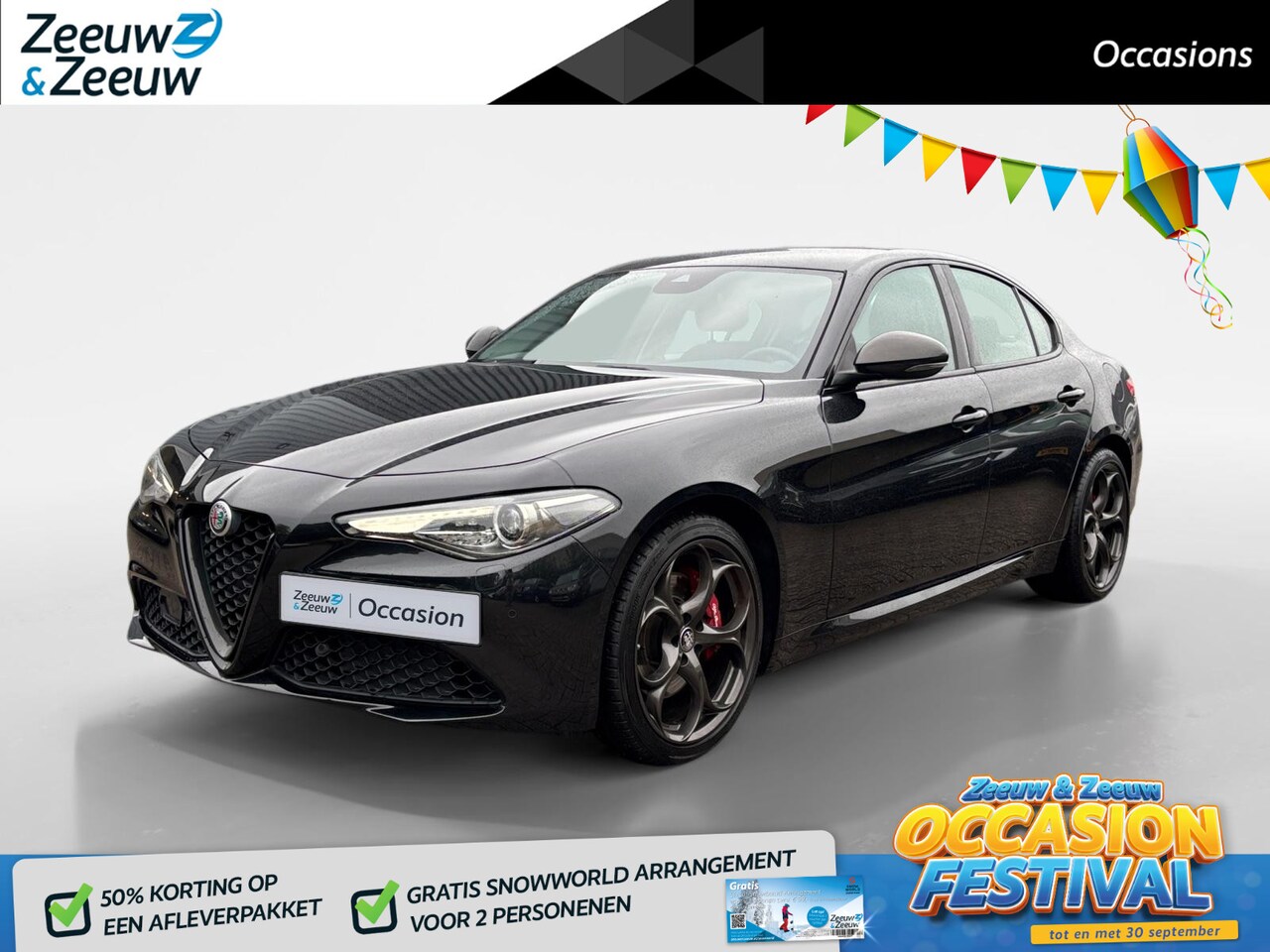 Alfa Romeo Giulia - 2.0T B-Tech | 200PK | 19 INCH | AD.CRUISE | CAMERA | STOEL & STUURVERWARMING | CARPLAY | - AutoWereld.nl