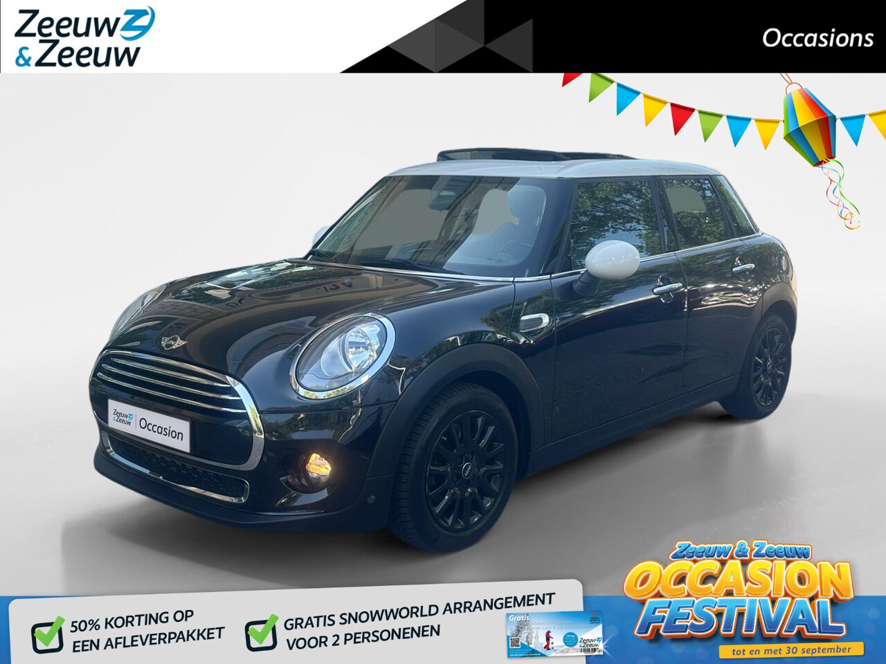 MINI 5-Deurs - 1.5 Cooper Business | Pano | Automaat | Cruise | Navi | - AutoWereld.nl