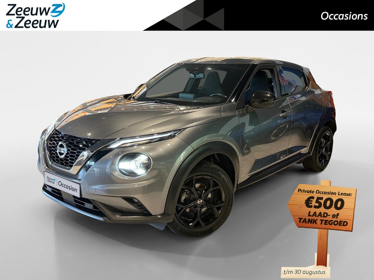 Nissan Juke - 1.0 DIG-T N-Connecta *Navi+Camera*Climate*Cruise*Parkeersensoren*Hoge Instap! - AutoWereld.nl