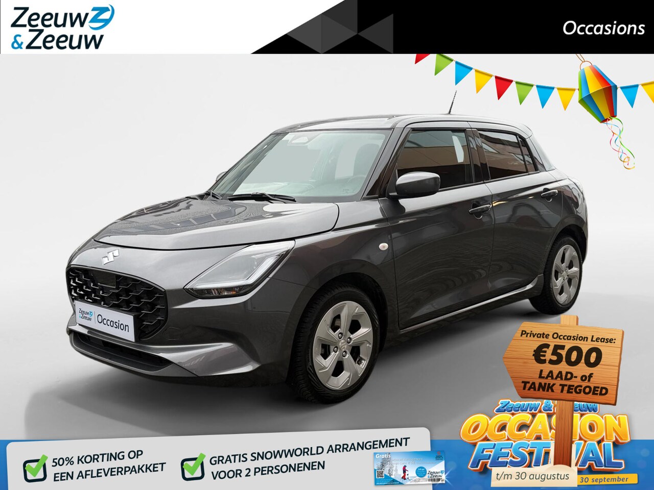 Suzuki Swift - 1.2 Select Smart Hybrid 82PK | All Season banden | Navigatie | Climate Control | Adaptive - AutoWereld.nl