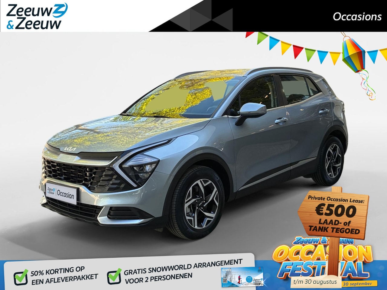 Kia Sportage - 1.6 T-GDi MHEV DynamicLine | Apple Carplay en Android Auto | Climate Control | Parkeercame - AutoWereld.nl