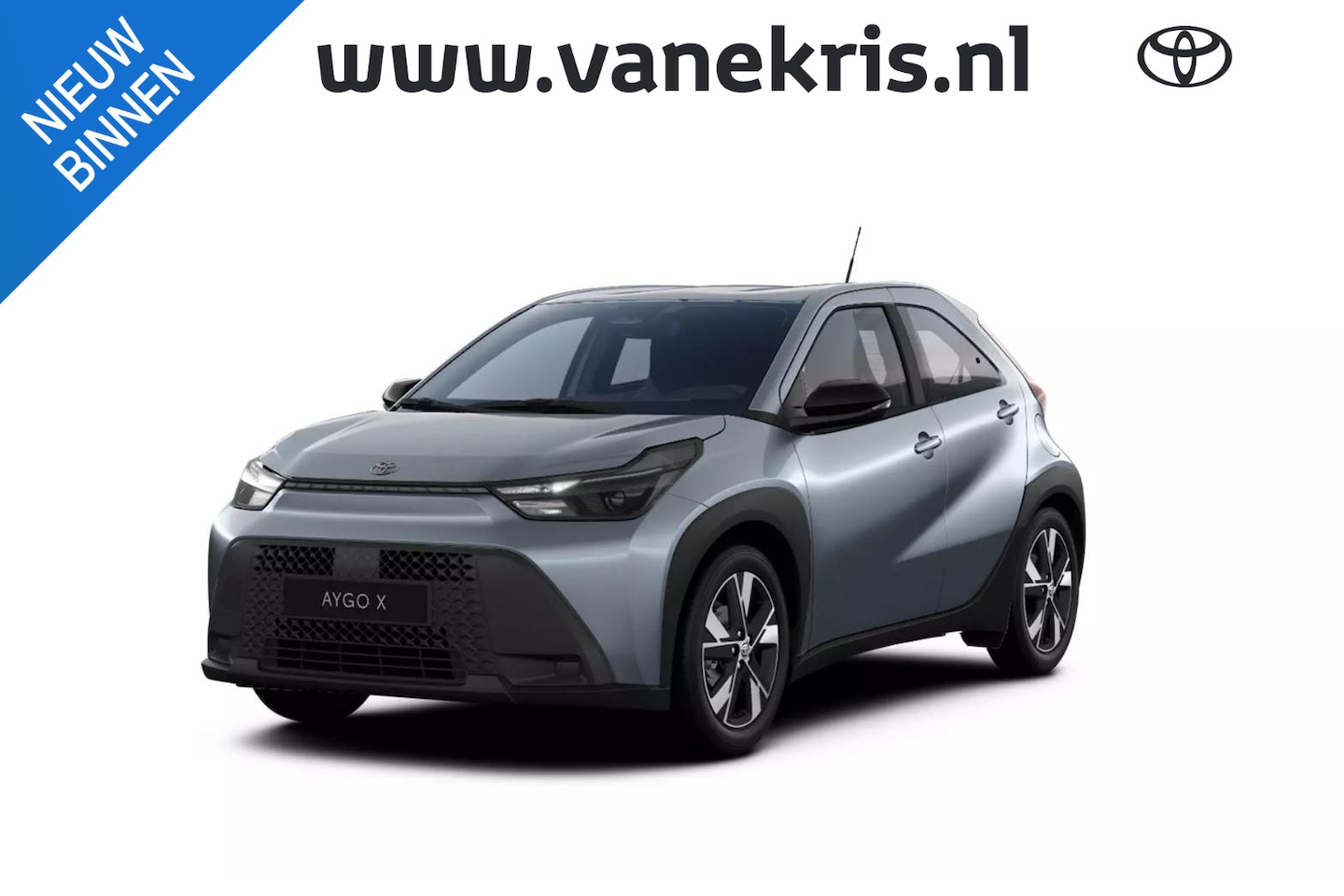 Toyota Aygo X - Hybrid 115 play Hybrid 115 play, Go Pack, Nieuw en DIRECT leverbaar met €1.750 inruilvoordeel - AutoWereld.nl
