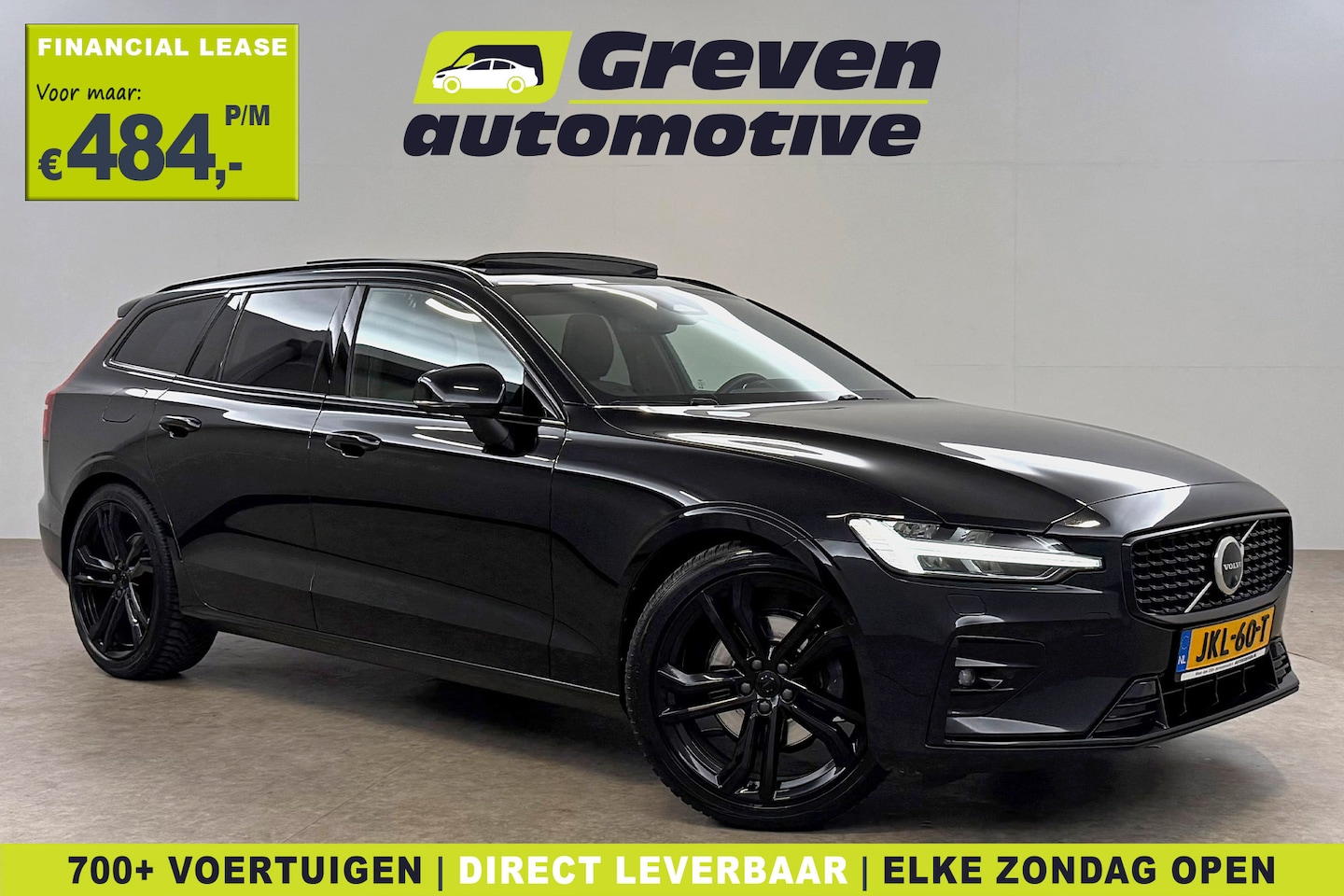Volvo V60 - 2.0 B4D R-Design | Pano | Memory | HuD | B&W | Virtual | 360° Camera | Carplay | Trekhaak - AutoWereld.nl