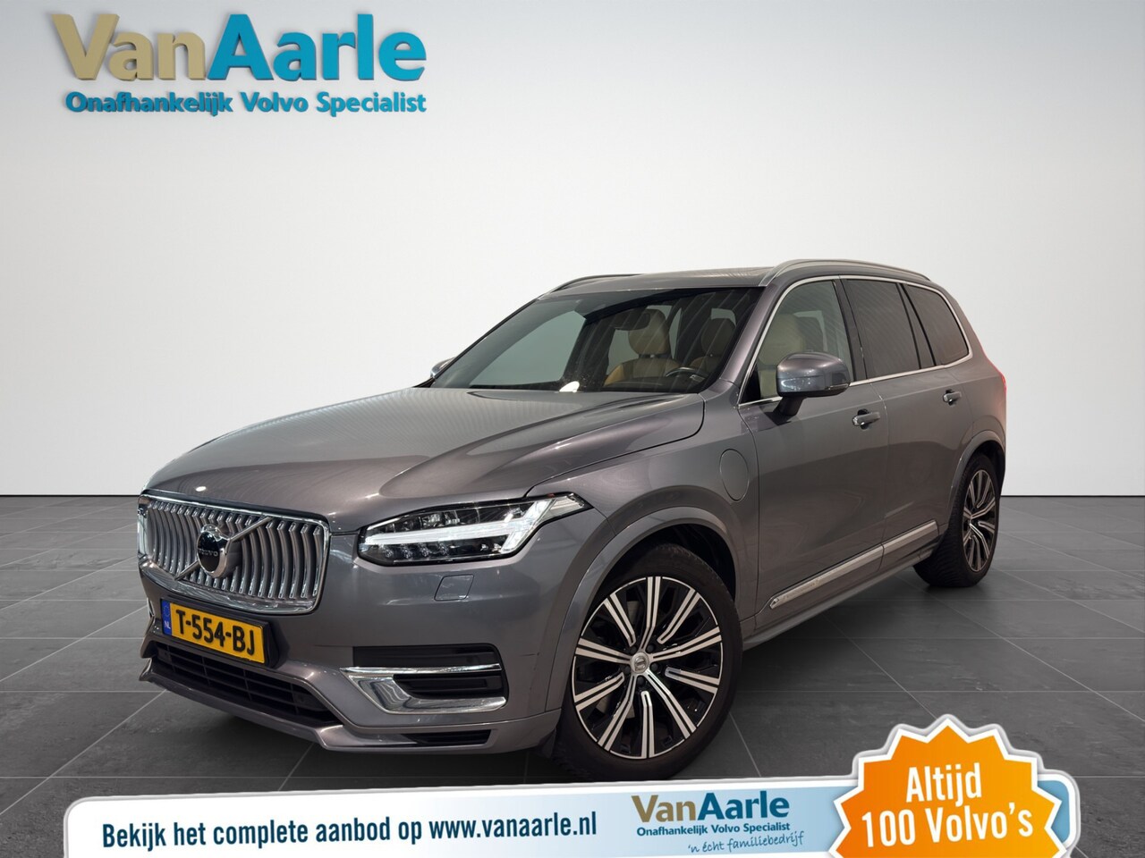 Volvo XC90 - T8 Aut. Inscription ACC Luchtvering Panoramadak Leder 390pk - AutoWereld.nl
