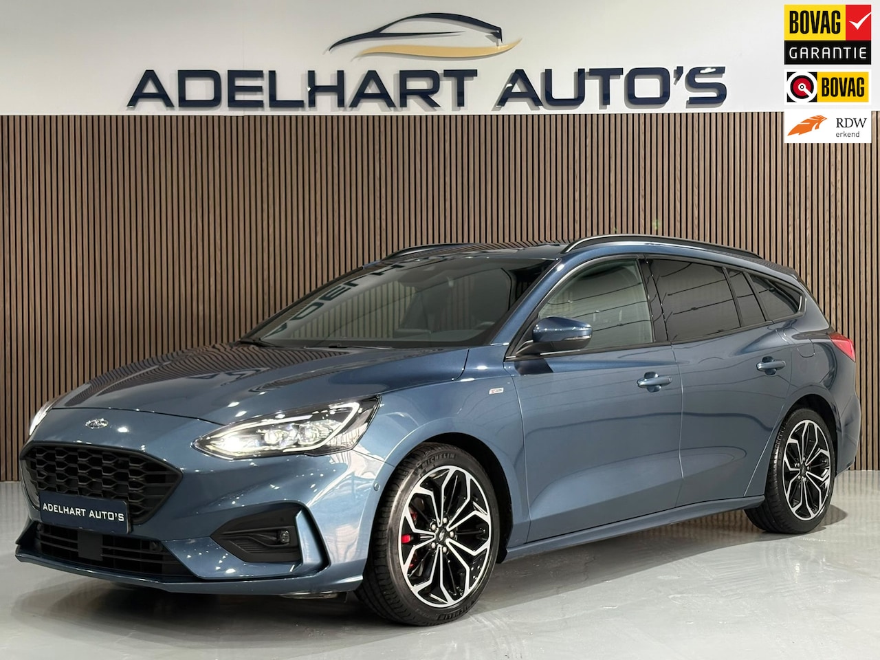 Ford Focus Wagon - 1.0 EcoBoost Hybrid ST Line X Business 155 PK / Full map navigatie / cruise control / clim - AutoWereld.nl