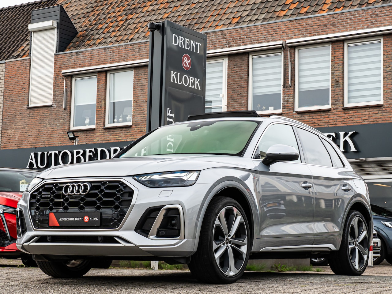 Audi Q5 - 55 TFSI e S-Line PANO 21 INCH CARBON 360 CAMERA MATRIX LED ADAP CRUISE - AutoWereld.nl