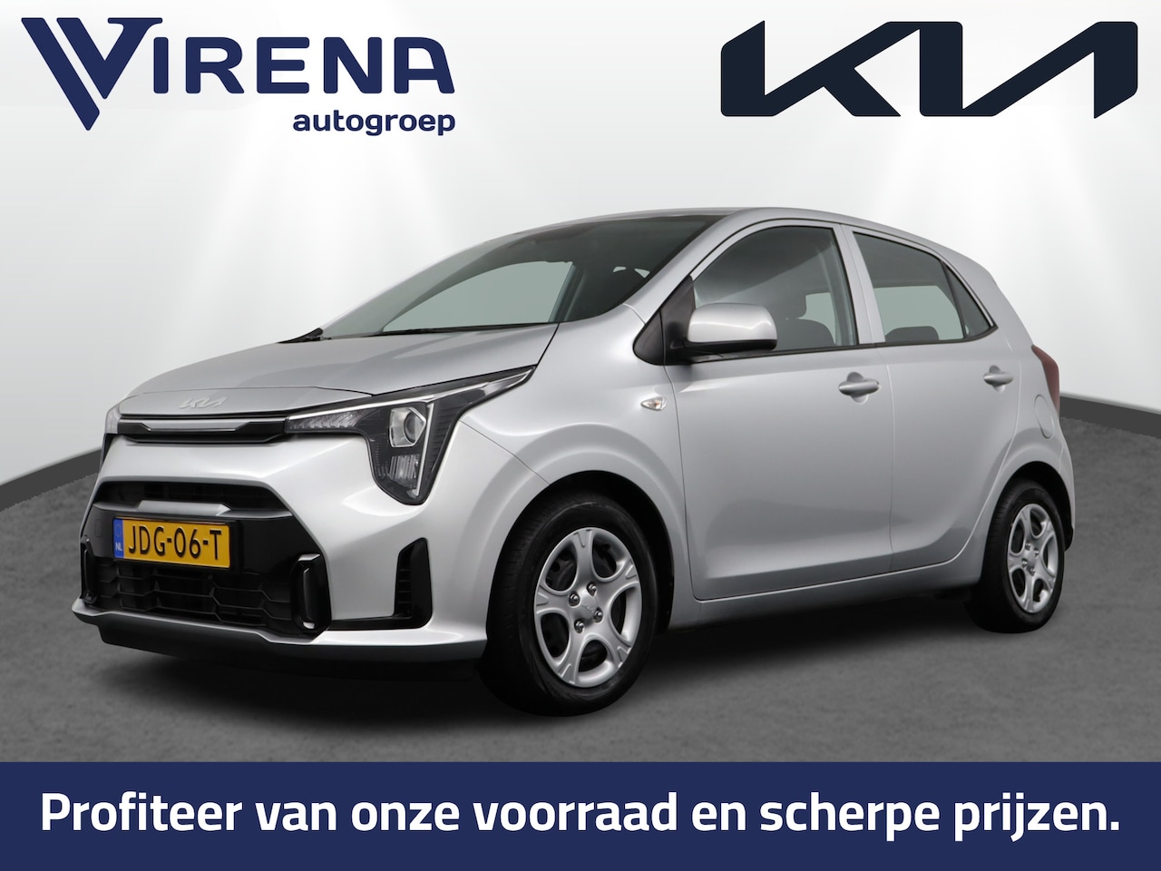 Kia Picanto - 1.0 DPI DynamicLine Apple Carplay/Android Auto - Cruise Control - Navigatie - Achteruitrij - AutoWereld.nl