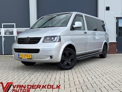 Volkswagen Transporter - 2.5 TDI 340 4Motion Trendline DC | Leder | Cruise | Airco | Sensoren | Trekhaak