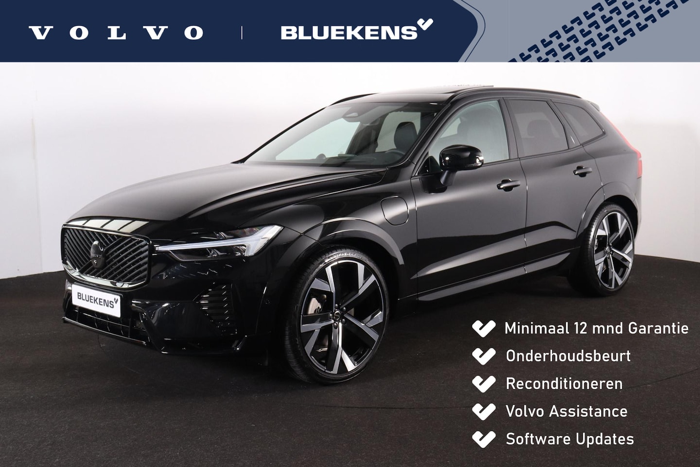 Volvo XC60 - T8 Recharge AWD Ultra Black Edition Exec. - Luchtvering - Panorama/schuifdak - IntelliSafe - AutoWereld.nl
