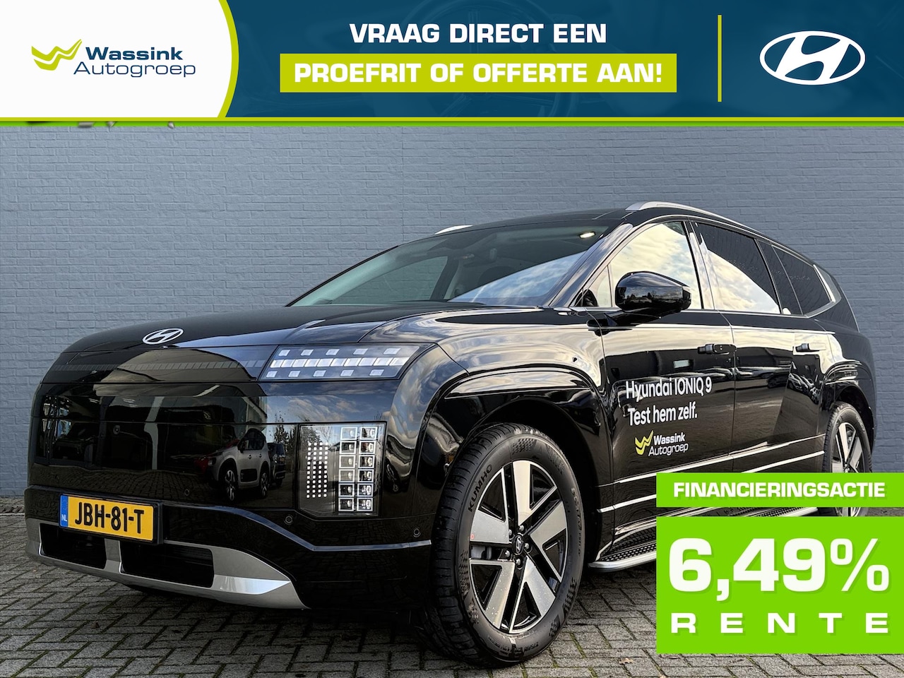 Hyundai IONIQ 9 - 308pk AWD Connect+ | 7 zitter Persoons | Bose Speakers | Lederen Bekleding | Stoelmassage - AutoWereld.nl
