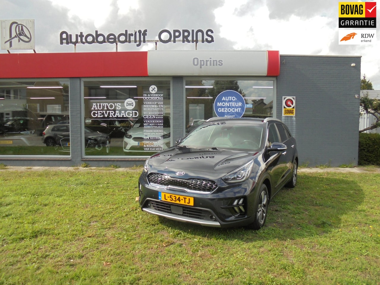 Kia Niro - 1.6 GDi Hybrid DynamicPlusLine incl. Bovag Garantie. - AutoWereld.nl