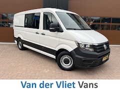 Volkswagen Crafter - 35 2.0 TDI 141pk E6 L3 Comfortline Lease €422 p/m, Airco, Carplay, Navi, PDC, Bedrijfsinri