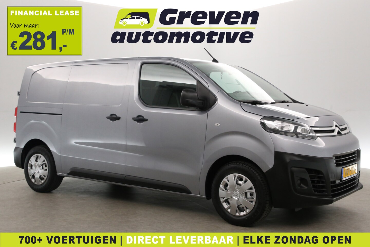 Opel Vivaro - Citroën Jumpy 1.5 BlueHDI L2H1 | Airco | Cruise | 3 Zits | Carplay | Navi | Parkeersens. - AutoWereld.nl