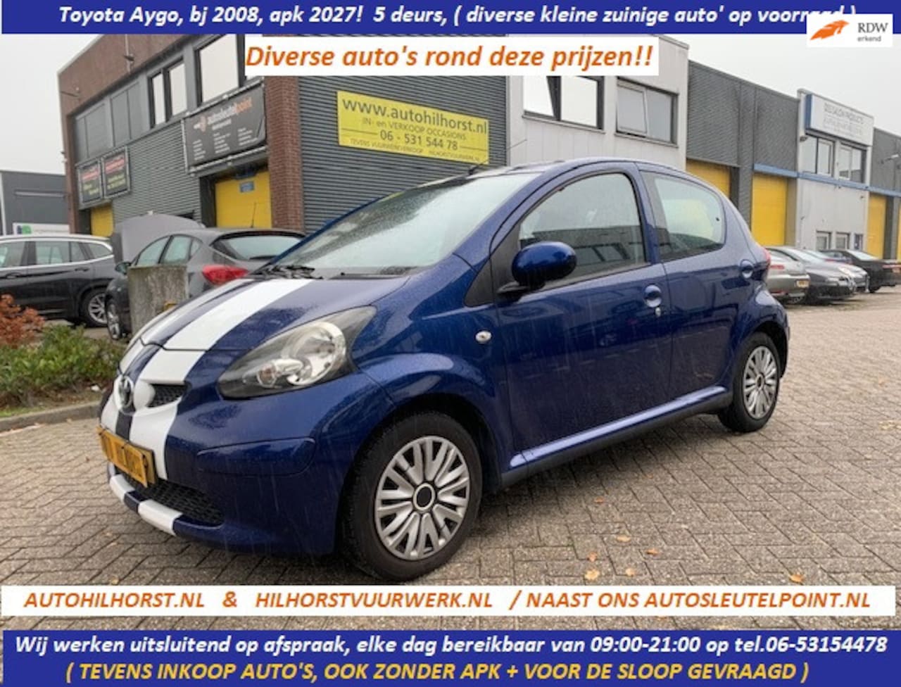 Toyota Aygo - 1.0-12V + Nederlandse auto, diverse rond deze............... - AutoWereld.nl