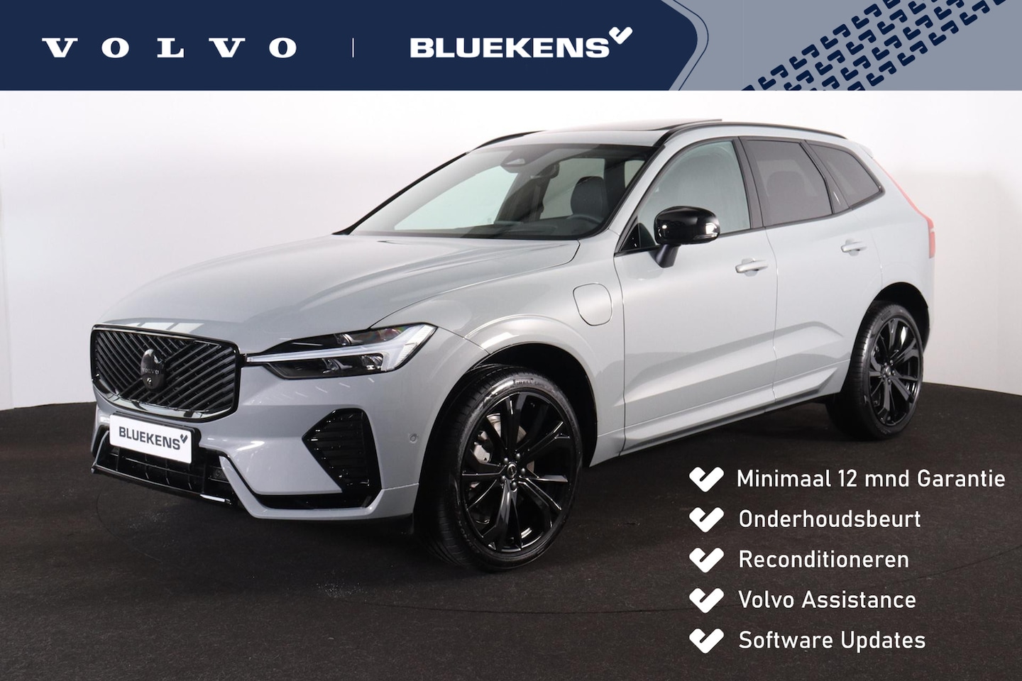 Volvo XC60 - T6 Recharge AWD Plus Black Edition - Panorama/schuifdak - IntelliSafe Assist & Surround - - AutoWereld.nl