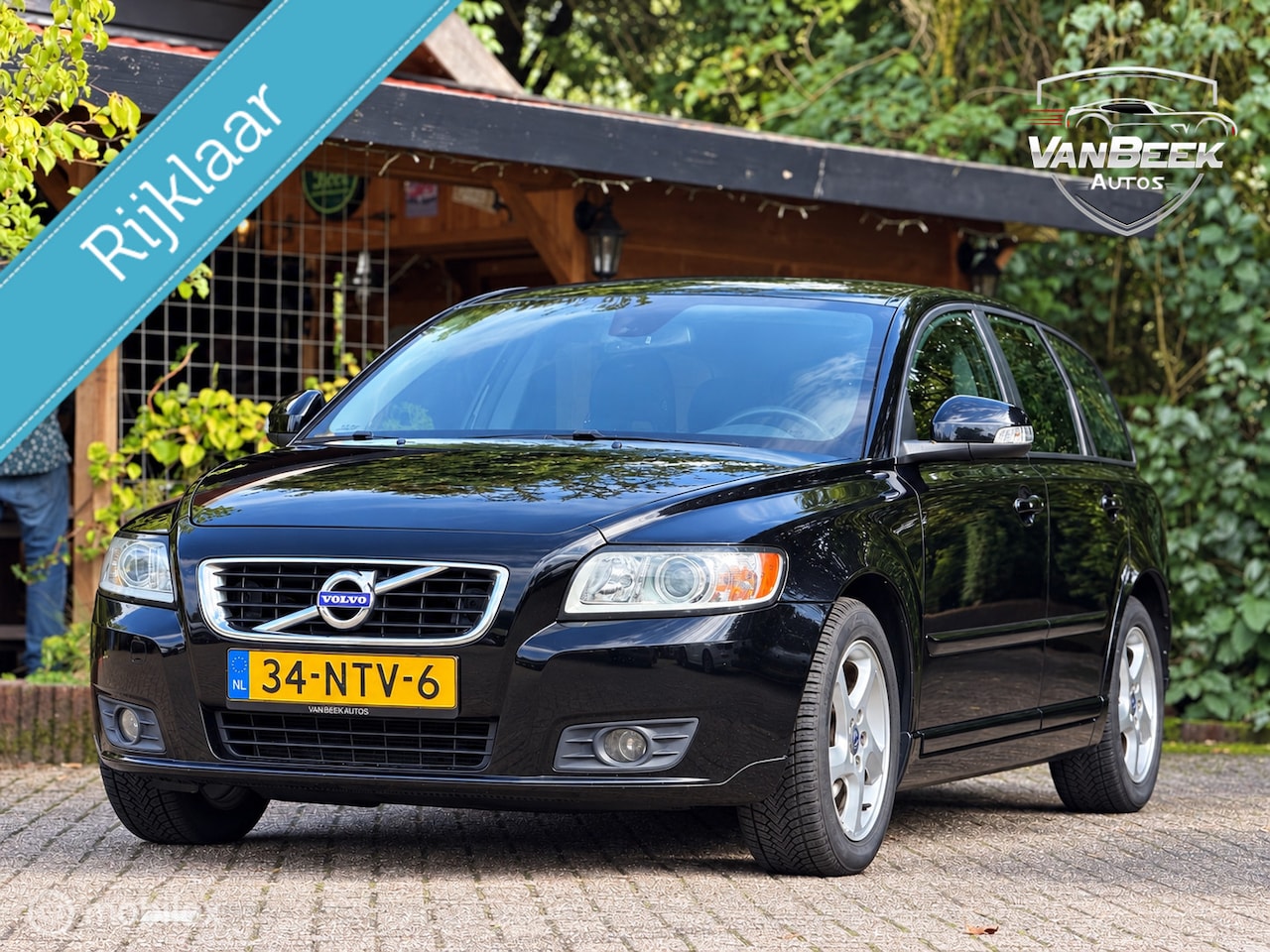 Volvo V50 - 2.0 Compleet Onderhouden | Apk | Navi | Climate - AutoWereld.nl