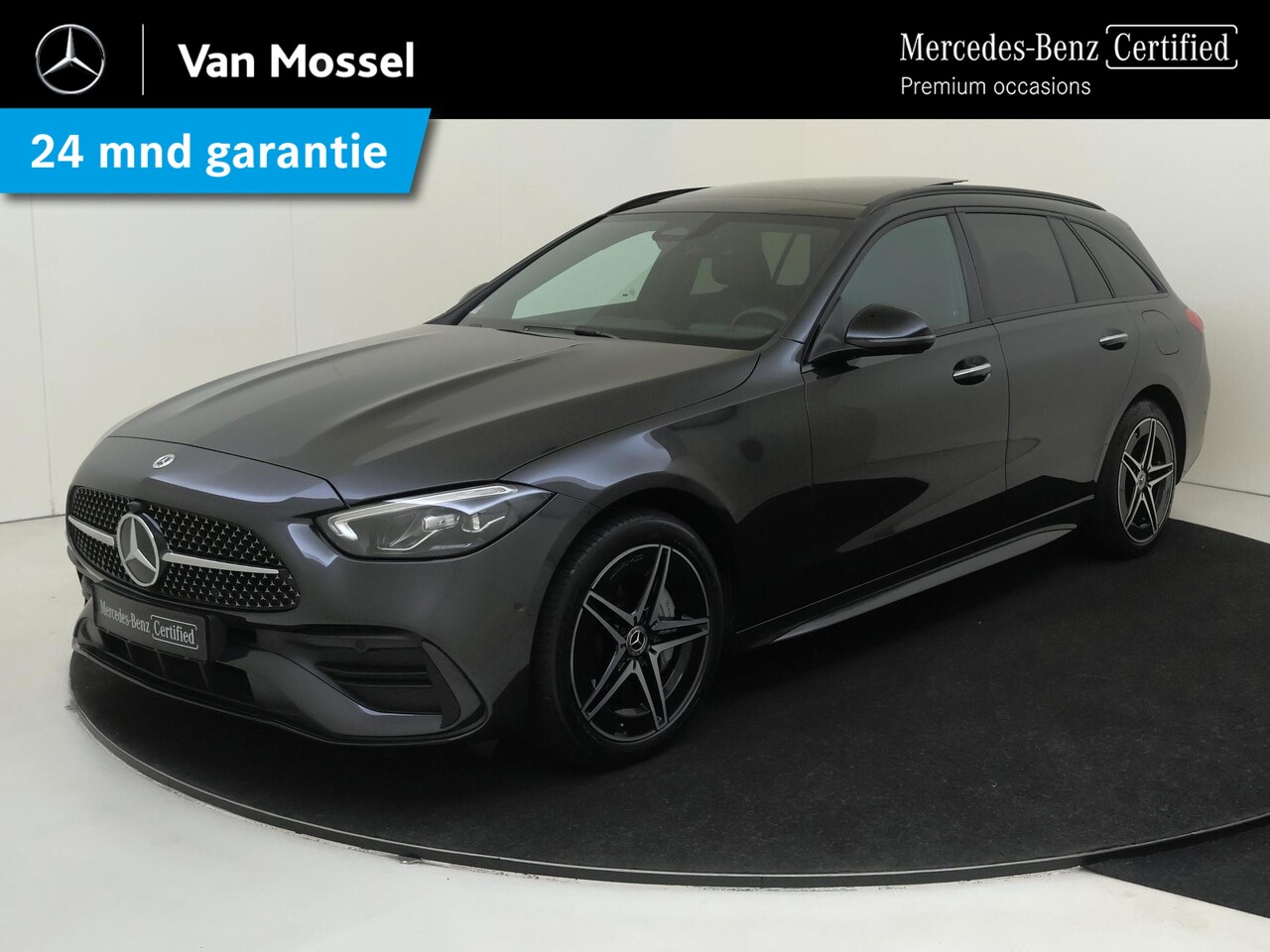 Mercedes-Benz C-klasse Estate - 300 e Star Edition /Panoramadak /Memory /Nightpakket /360 camera - AutoWereld.nl