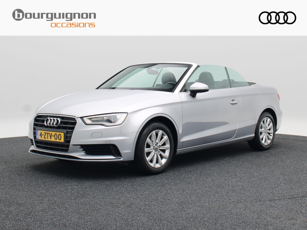 Audi A3 Cabriolet - 1.4 TFSi 125 Pk Attraction Pro Line Plus | Cruise Control | Zwart Leder | Navigatie | Clim - AutoWereld.nl