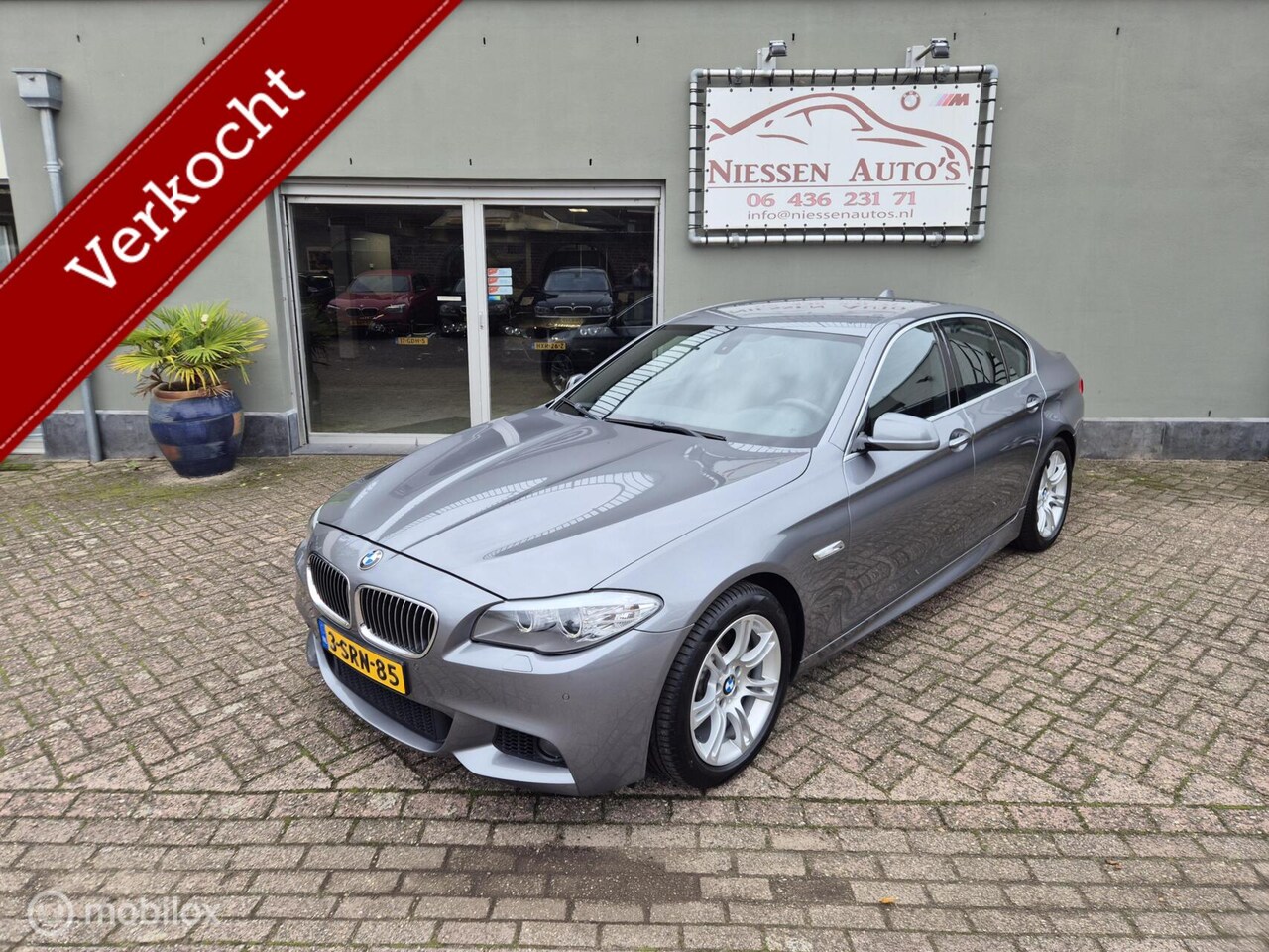 BMW 5-serie - F10 520i High Executive M-sport Nwe ketting - AutoWereld.nl