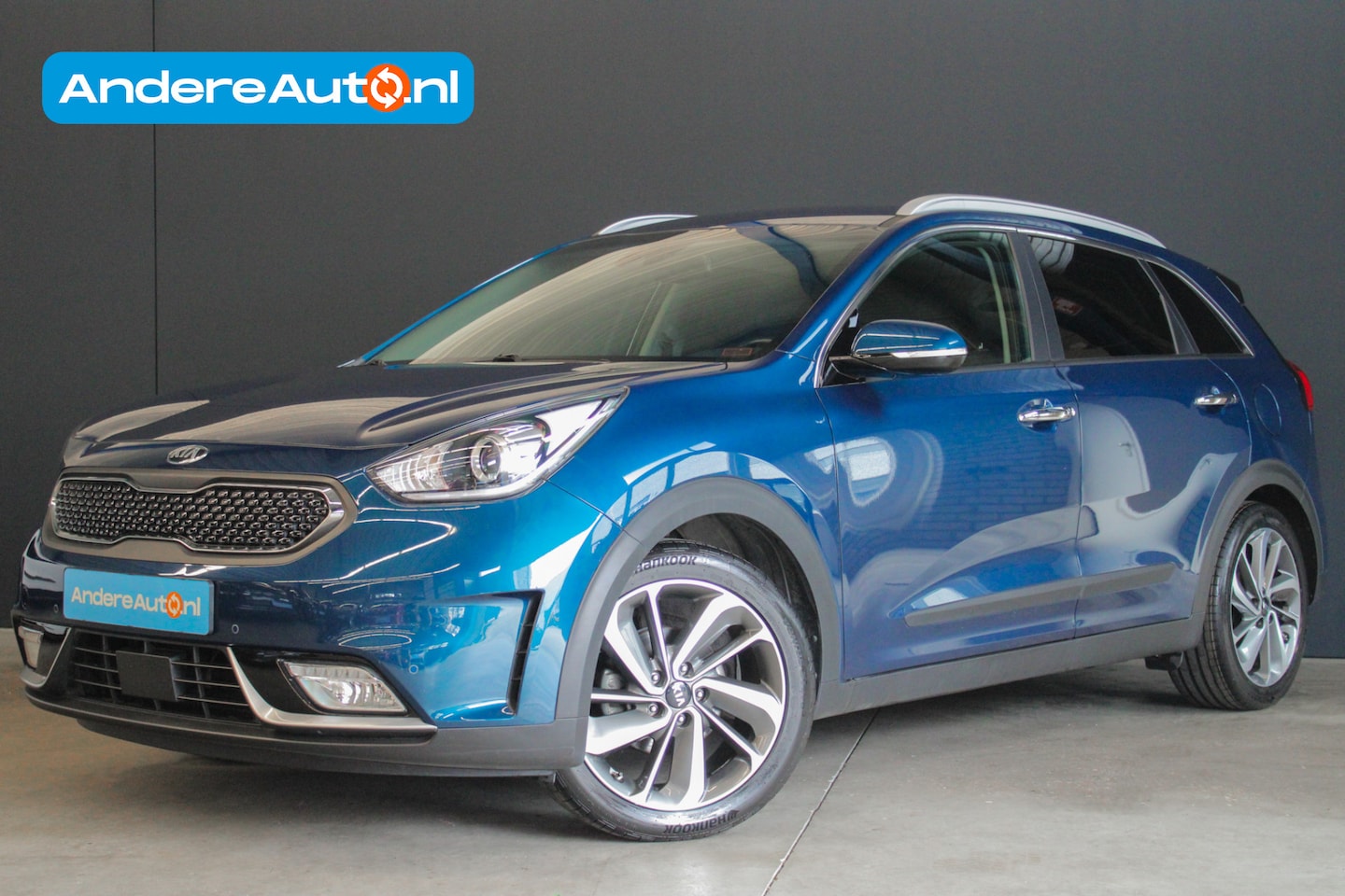 Kia Niro - 1.6 GDi Hybrid DynamicPlusLine |trekhaak|nieuw onderhoud|4 nieuwe banden|keyless|leder| - AutoWereld.nl