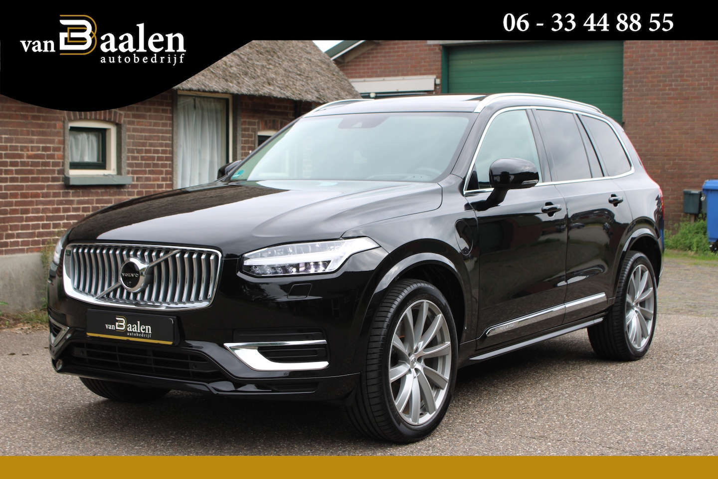 Volvo XC90 - 2.0 T8 Recharge AWD Inscription SOh 92.1% 7P LUCHT TREKHAAK PANO LEER 129000KM!!! - AutoWereld.nl
