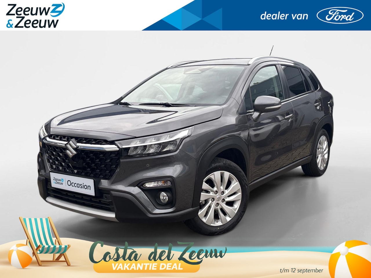 Suzuki S-Cross - 1.4 Boosterjet Select Smart Hybrid | 1500kg Trekgewicht | Achteruitrijcamera | Dodehoek De - AutoWereld.nl