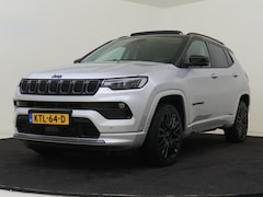 Jeep Compass - 4xe 240PK Plug-in Hybrid Electric S Schuif/Kanteldak | Parkeerhulp | Leder | Camera | Appl