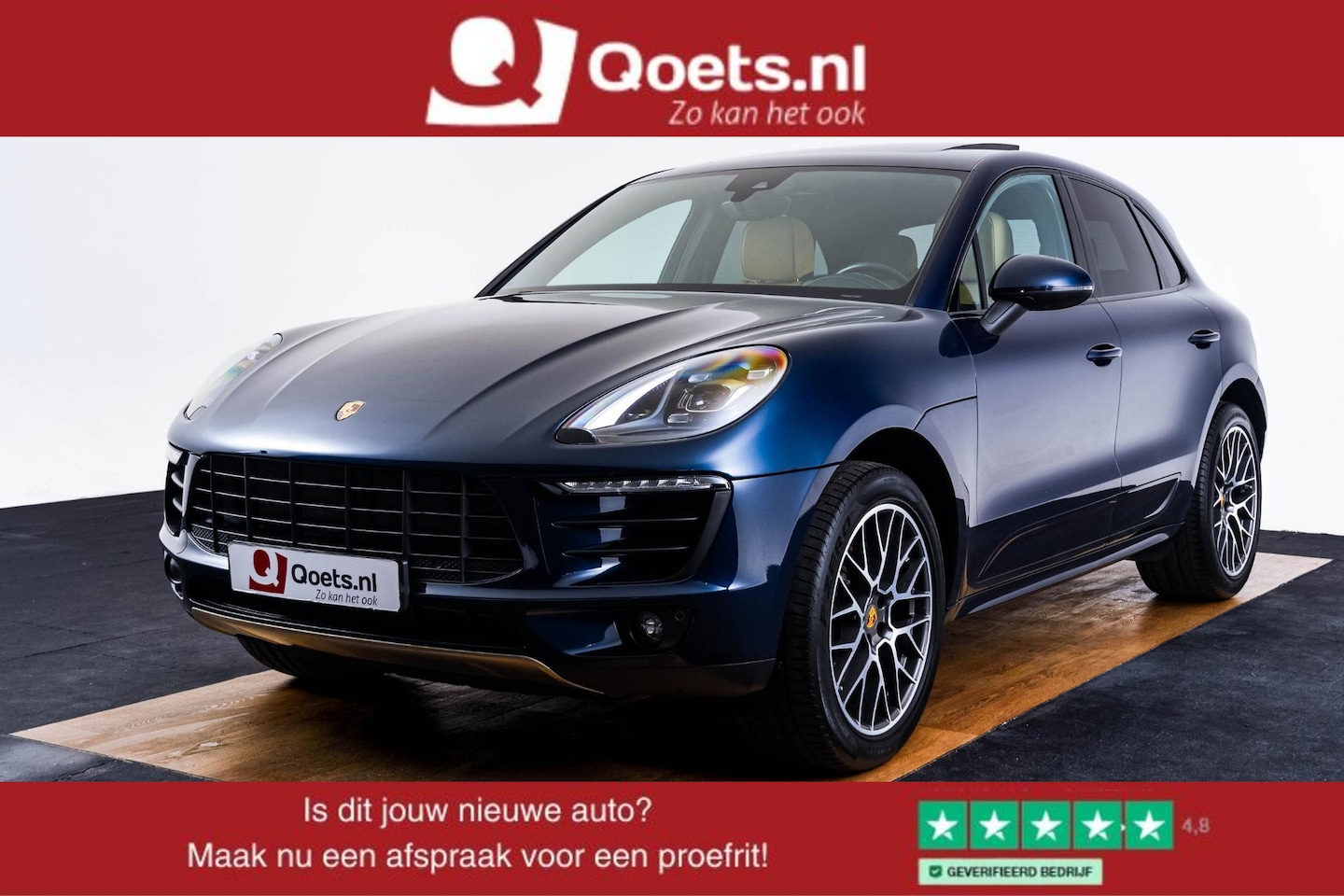 Porsche Macan - 2.0 Panoramadak - Luchtvering - Privacybeglazing - Porsche Entry & Drive - Stoelverwarming - AutoWereld.nl
