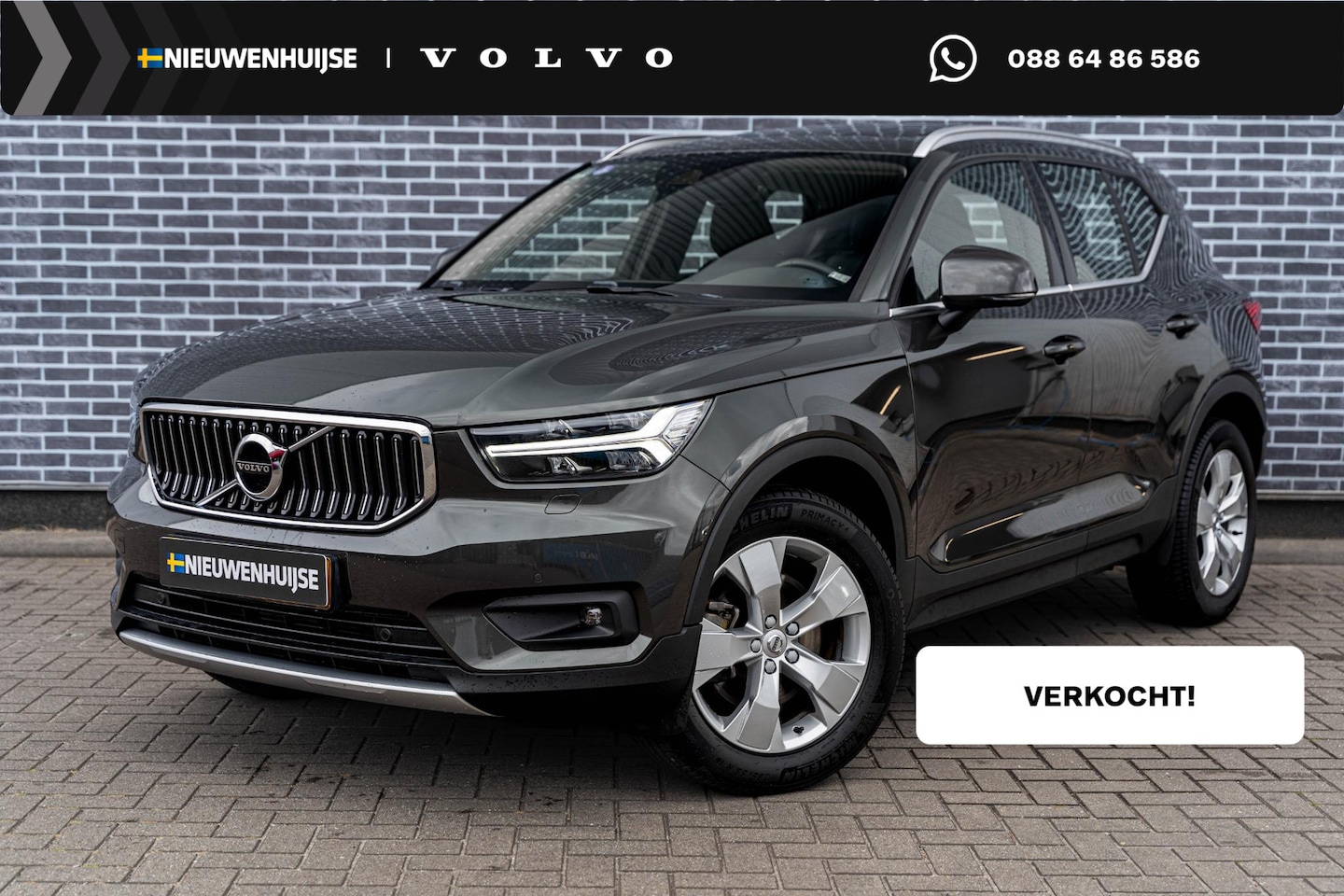 Volvo XC40 - 2.0 T4 Inscription | Trekhaak | Panoramadak | Achteruitrijcamera | BLIS | Cruise Control A - AutoWereld.nl