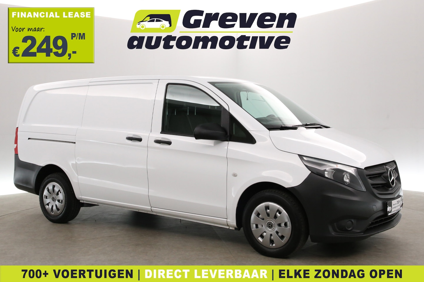 Mercedes-Benz Vito - 114 CDI Lang | Airco | Cruise | 3 Zits | Trekhaak | Carplay | Navi - AutoWereld.nl
