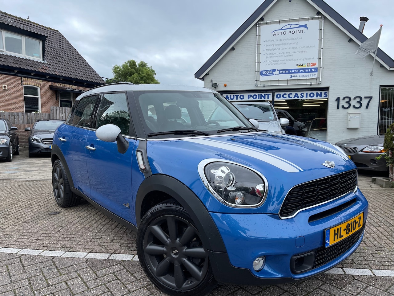 MINI Countryman - Mini 1.6 COOPER S 185PK 4WD/AUT/LEDER/NAVI/XENON - AutoWereld.nl