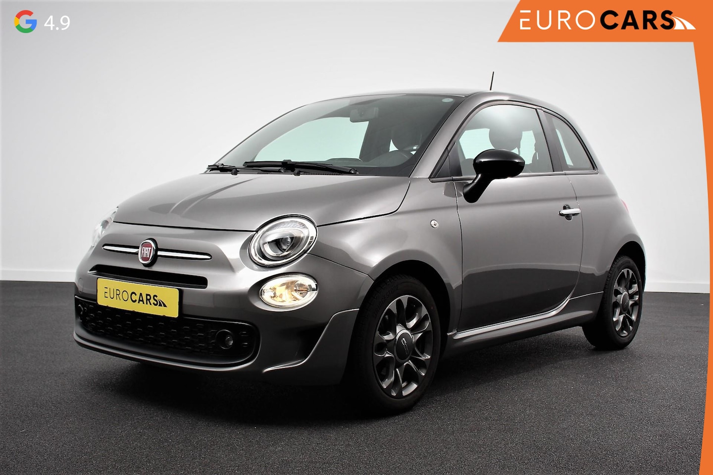 Fiat 500 - 1.0 Hybrid Sport Navigatie Half Lederen Bekleding Airco Dab Cruise Control Lichtmetalen Ve - AutoWereld.nl
