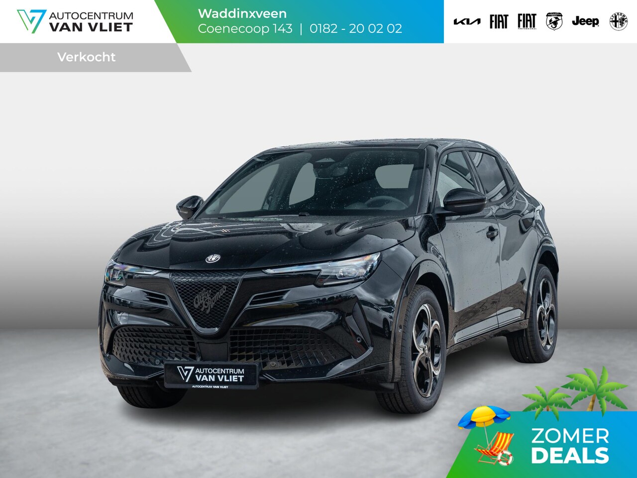 Alfa Romeo Junior - Elettrica Ti 54 kWh | Clima | Adapt. Cruise | Keyless | Handsfree A-Klep | PDC rondom | Pa - AutoWereld.nl