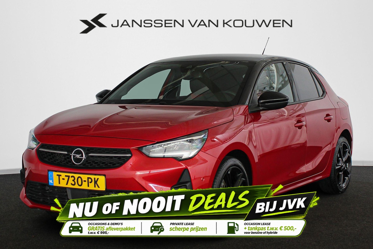 Opel Corsa - 1.2 Level 4 GS 100PK Trekhaak Stuur-Stoelverwarming Camera Dodehoek LED - AutoWereld.nl