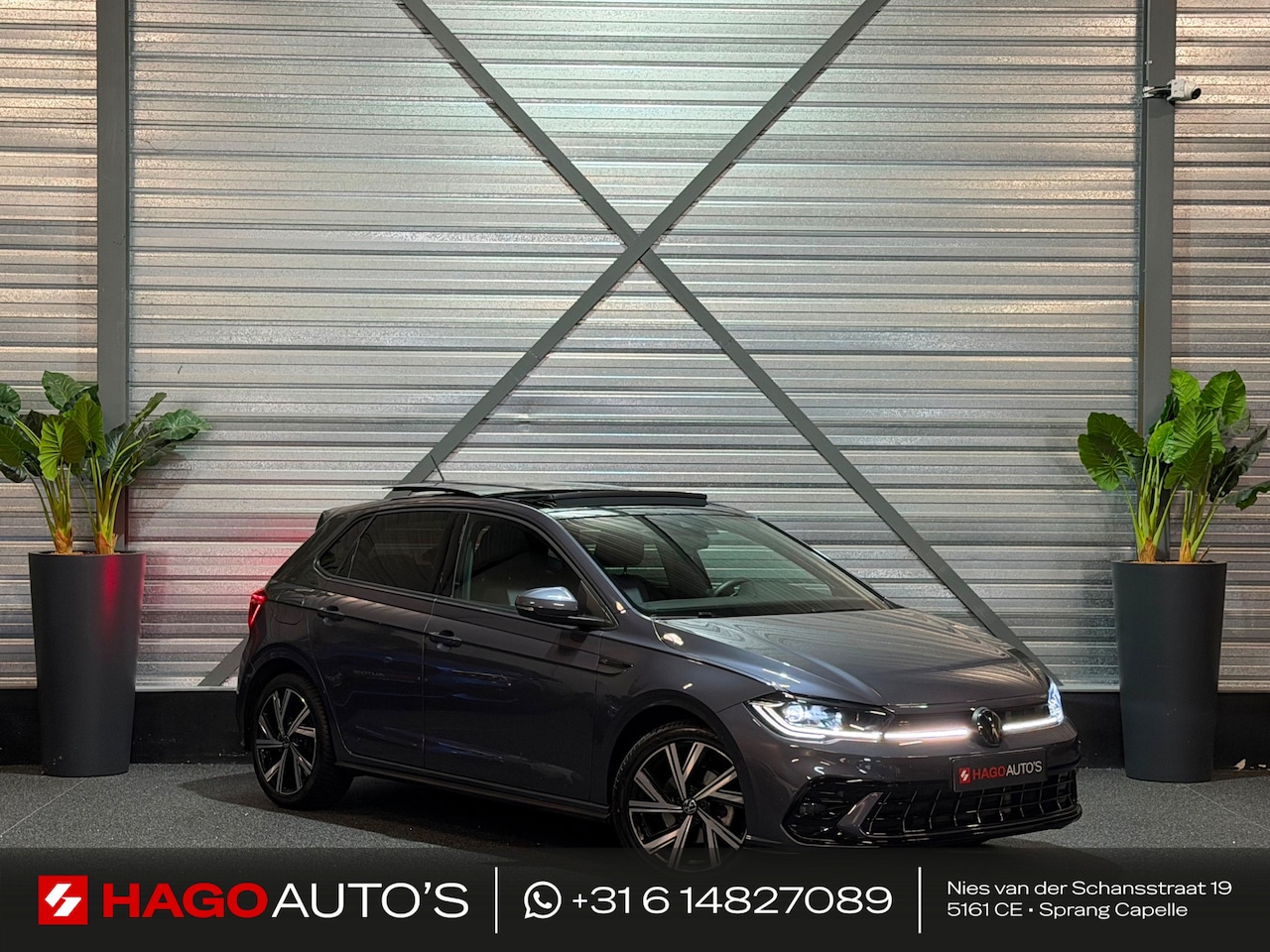 Volkswagen Polo - 1.0 TSI 3x R-Line DSG/VIRTUAL/IQ-LIGHTS/PANO/NAVI/KEYLESS/CARPLAY/CAMERA/PDC/CLIMATE/DCC/S - AutoWereld.nl